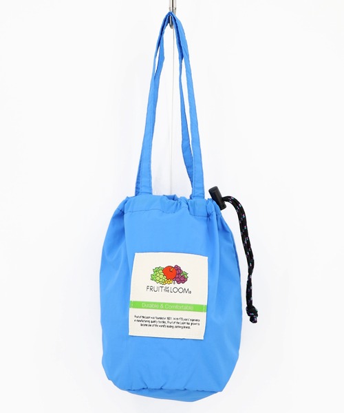 ScoLar（スカラー）の「662441：FRUIT OF THE LOOM×ScoLarコラボ ナイロンミニバッグ（ハンドバッグ・レディース・ネイビー/ブラック/ブルー/ピンク/グリーン・FREE）」の7枚目の写真