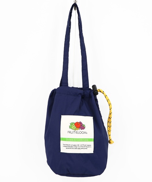 ScoLar（スカラー）の「662441：FRUIT OF THE LOOM×ScoLarコラボ ナイロンミニバッグ（ハンドバッグ・レディース・ネイビー/ブラック/ブルー/ピンク/グリーン・FREE）」の9枚目の写真
