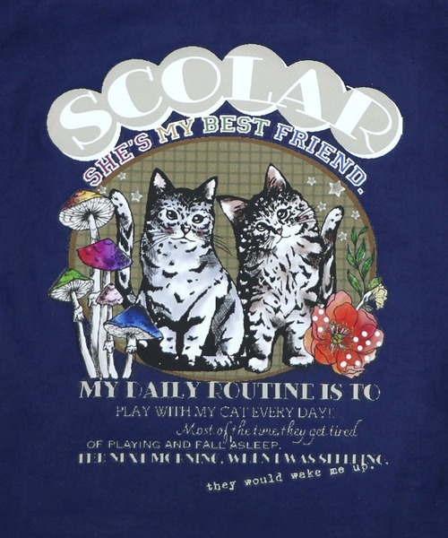 ScoLar（スカラー）の「662441：FRUIT OF THE LOOM×ScoLarコラボ ナイロンミニバッグ（ハンドバッグ・レディース・ネイビー/ブラック/ブルー/ピンク/グリーン・FREE）」の10枚目の写真