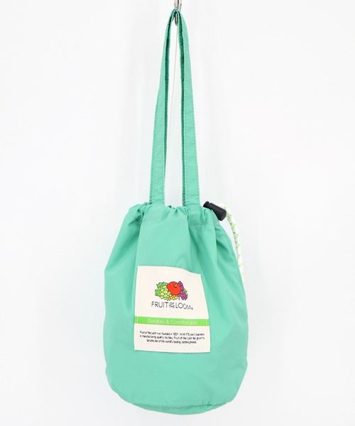 ScoLar（スカラー）の「662441：FRUIT OF THE LOOM×ScoLarコラボ ナイロンミニバッグ（ハンドバッグ・レディース・ネイビー/ブラック/ブルー/ピンク/グリーン・FREE）」の12枚目の写真