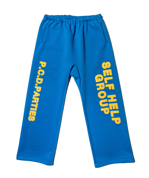 PUNCH DRUNK PARTIES（パンチドランクパーティーズ）の「SHG Sweatpants (BLUE)（スウェットパンツ・レディース・その他・1/2）」の2枚目の写真