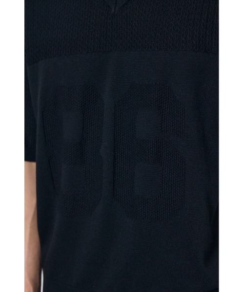 AZUL by moussy(アズールバイマウジー)の「ナンバリングニットトップス(ニット/セーター・メンズ・ブルー/ブラック/オフホワイト・LARGE/MEDIUM)」の13枚目の写真