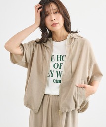 BARNYARDSTORM（バンヤードストーム）の「BARNYARDSTORM   ハーフスリーブフードブルゾン【JAPAN FABRIC】<セットアップ対応>（ブルゾン）」