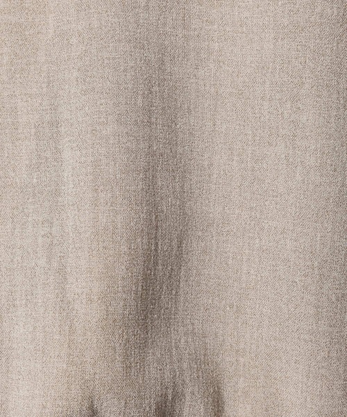 BARNYARDSTORM(バンヤードストーム)の「BARNYARDSTORM / ハーフスリーブフードブルゾン【JAPAN FABRIC】<セットアップ対応>(ブルゾン・レディース・ベージュ/グレー・FREE)」の13枚目の写真