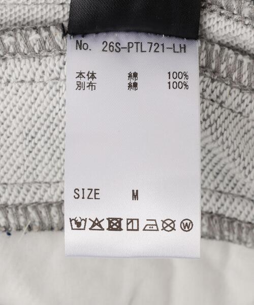 SIS(エスアイエス)の「SIS/エスアイエス/Docking Denim Sweat Pants(デニムパンツ・レディース・ブラック/ブルー・M)」の13枚目の写真