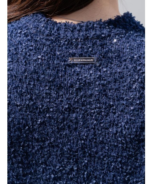 BLUE×PALANG(ブルーパラン)の「MOJA SHORT KNIT(Tシャツ/カットソー・レディース・ネイビー/ブルー/バイオレット・FREE)」の15枚目の写真