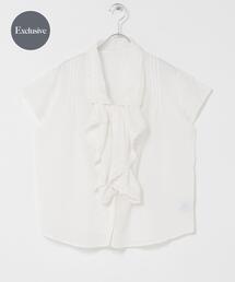 URBAN RESEARCH DOORS | 『別注』AFLOAH×DOORS　フリル刺繍ノースリーブブラウス(シャツ/ブラウス)