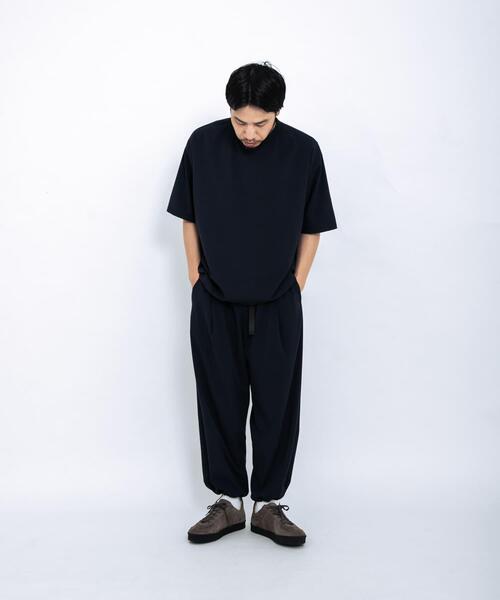 EKAL（エカル）の「『UVカット/静電気防止/イージーケア』SMOOTH WOOLYLIKEテーパードパンツ（その他パンツ・メンズ・チャコールグレー/ライトグレー/ネイビー・MEDIUM/LARGE）」の8枚目の写真