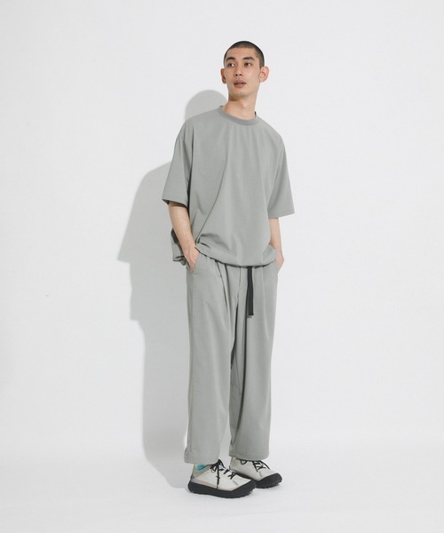 EKAL(エカル)の「『速乾/イージーケア』SMOOTH WOOLYLIKEテーパードパンツ(その他パンツ・メンズ・チャコールグレー/ライトグレー/ネイビー・MEDIUM/LARGE)」の11枚目の写真
