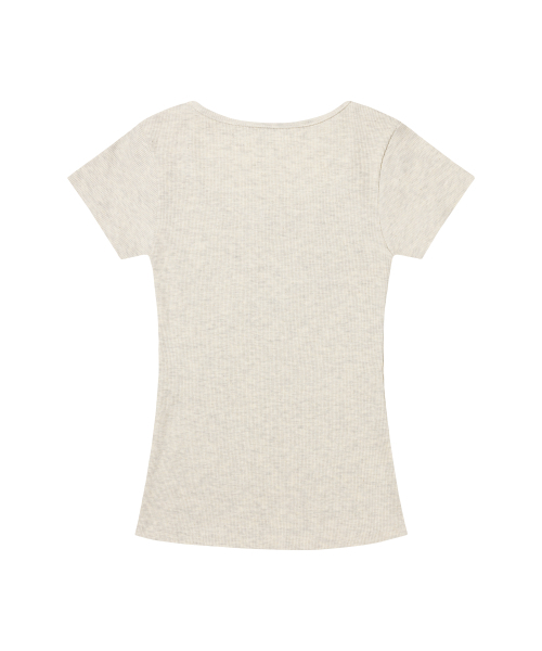 FANCY CLUB(ファンシークラブ)の「ペガサスリブトップ(オートミール)F26QB058(Tシャツ/カットソー・レディース・その他・ONE)」の5枚目の写真