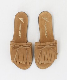 Steven Alan | <NICOLAS LAINAS>FRINGE SANDALS BEIGE/サンダル(その他シューズ)