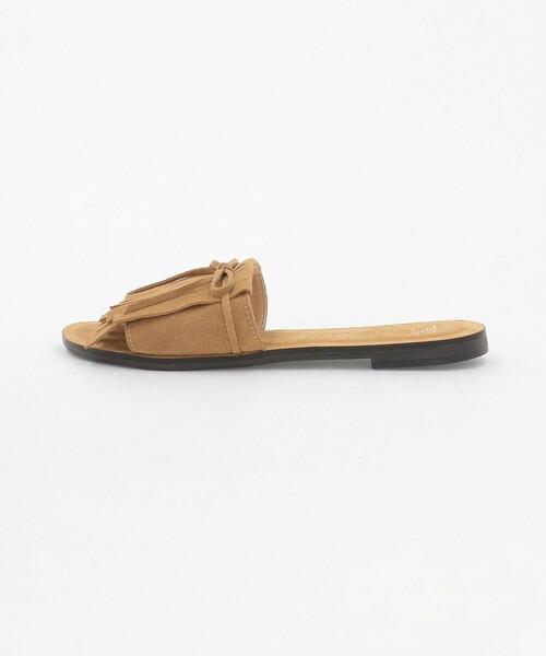 Steven Alan（スティーブンアラン）の「＜NICOLAS LAINAS＞FRINGE SANDALS BEIGE/サンダル（その他シューズ・レディース・ベージュ・37/36/38）」の2枚目の写真