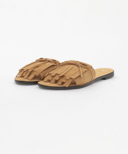 Steven Alan（スティーブンアラン）の「＜NICOLAS LAINAS＞FRINGE SANDALS BEIGE/サンダル（その他シューズ・レディース・ベージュ・37/36/38）」の3枚目の写真