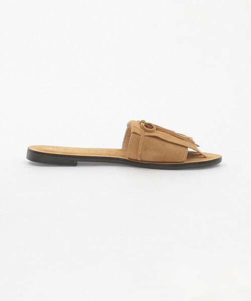 Steven Alan（スティーブンアラン）の「＜NICOLAS LAINAS＞FRINGE SANDALS BEIGE/サンダル（その他シューズ・レディース・ベージュ・37/36/38）」の4枚目の写真