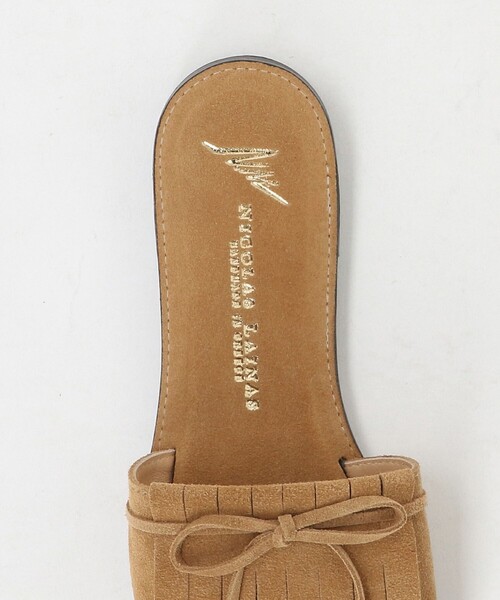 Steven Alan（スティーブンアラン）の「＜NICOLAS LAINAS＞FRINGE SANDALS BEIGE/サンダル（その他シューズ・レディース・ベージュ・37/36/38）」の7枚目の写真