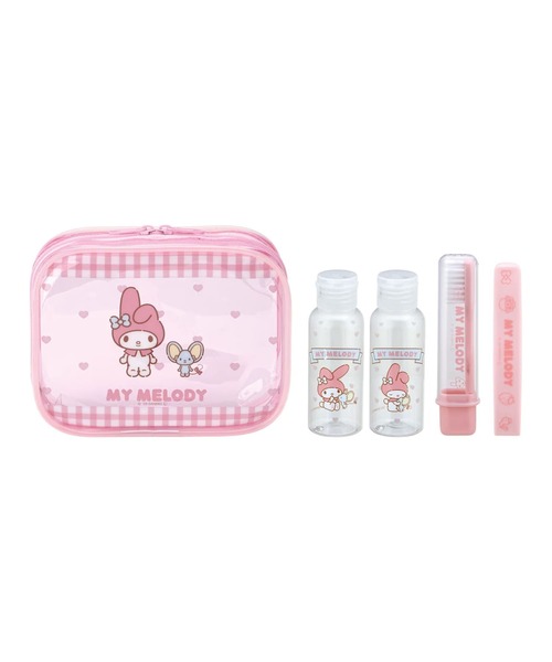 sanrio(サンリオ)の「(SK)【Sanrio】トラベルセット 歯ブラシ くし ポーチ ボトル 携帯 旅行 かわいい クロミ コンパクト(トラベルグッズ・レディース・ピンク系/レッド系/グリーン系/ブルー系/パープル系・ONE SIZE)」の11枚目の写真