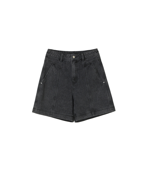LAP(ラップ)の「切り替えラインデニムショーツ AS2DP560(デニムパンツ・レディース・ブラック/スカイブルー・SMALL/MEDIUM/LARGE)」の6枚目の写真