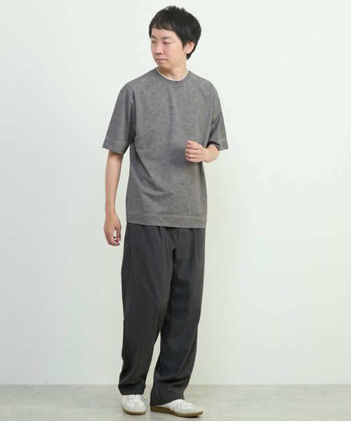 MEN'S MELROSE（メンズメルローズ）の「ムラプリントTシャツ（Tシャツ/カットソー・メンズ・チャコールグレー/ライトグレー・4/3）」の9枚目の写真