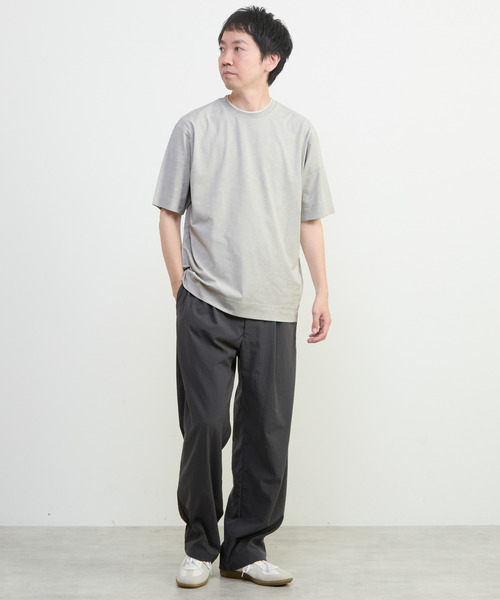MEN'S MELROSE（メンズメルローズ）の「ムラプリントTシャツ（Tシャツ/カットソー・メンズ・チャコールグレー/ライトグレー・4/3）」の14枚目の写真