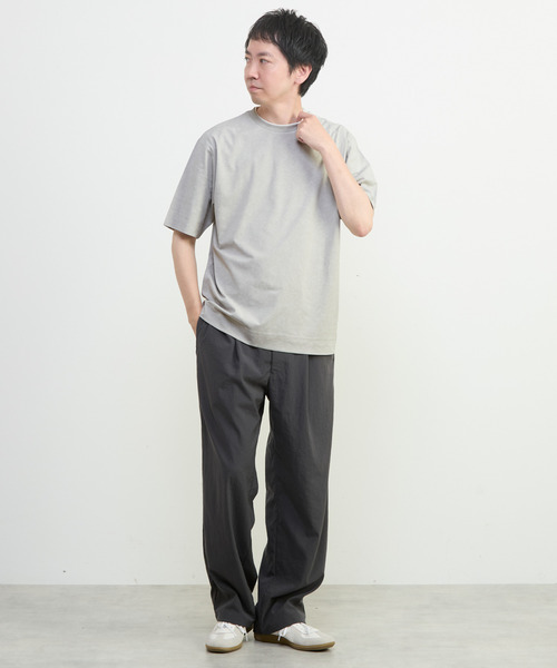 MEN'S MELROSE（メンズメルローズ）の「ムラプリントTシャツ（Tシャツ/カットソー・メンズ・チャコールグレー/ライトグレー・4/3）」の15枚目の写真