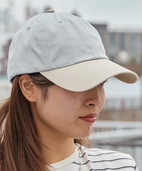 FLEXFIT（フレックスフィット）の「flexfit/フレックスフィット キャップ 配色 バイカラー ツートン シンプル 2026年 夏 夏服（キャップ・メンズ・ネイビー/ブラウン/グレー/アイボリー/スミクロ・FREE）」の18枚目の写真