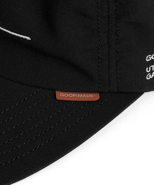 KIJIMA TAKAYUKI（キジマ　タカユキ）の「GOOPiMADE x KIJIMA TAKAYUKI No.G-093A Cap（キャップ・レディース・ブラック/グレー・59/57）」の8枚目の写真
