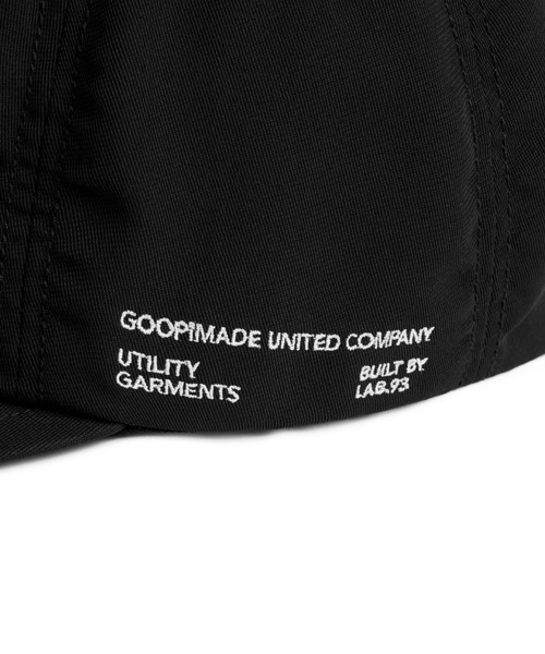 KIJIMA TAKAYUKI（キジマ　タカユキ）の「GOOPiMADE x KIJIMA TAKAYUKI No.G-093A Cap（キャップ・レディース・ブラック/グレー・59/57）」の9枚目の写真