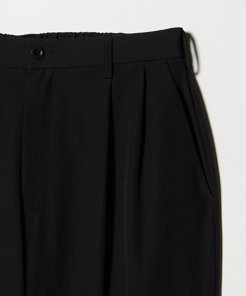 UNITED ARROWS(ユナイテッドアローズ)の「DotAir ドットエア ヘムコード 2プリーツ パンツ 吸水速乾 タテストレッチ(スラックス・メンズ・ダークブラウン/ブラック・XL/S/L/M)」の15枚目の写真
