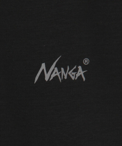 NANGA（ナンガ）の「NANGA/ナンガ AirFlex RASH GUARD TEE / エアフレックス ラッシュガード Tシャツ（Tシャツ/カットソー・メンズ・グレー/ブラック・MEDIUM/LARGE）」の5枚目の写真