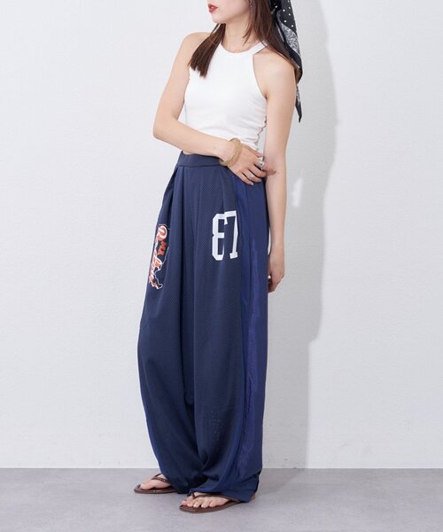 etsinta(エシンタ)の「【etsinta】メッシュバレルイージーパンツ(その他パンツ・レディース・グリーン/オフホワイト/ネイビー・MEDIUM/SMALL)」の20枚目の写真