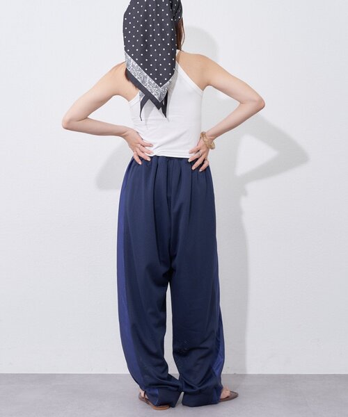 etsinta(エシンタ)の「【etsinta】メッシュバレルイージーパンツ(その他パンツ・レディース・グリーン/オフホワイト/ネイビー・MEDIUM/SMALL)」の18枚目の写真