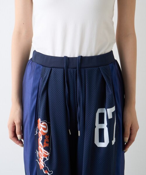 etsinta(エシンタ)の「【etsinta】メッシュバレルイージーパンツ(その他パンツ・レディース・グリーン/オフホワイト/ネイビー・MEDIUM/SMALL)」の4枚目の写真