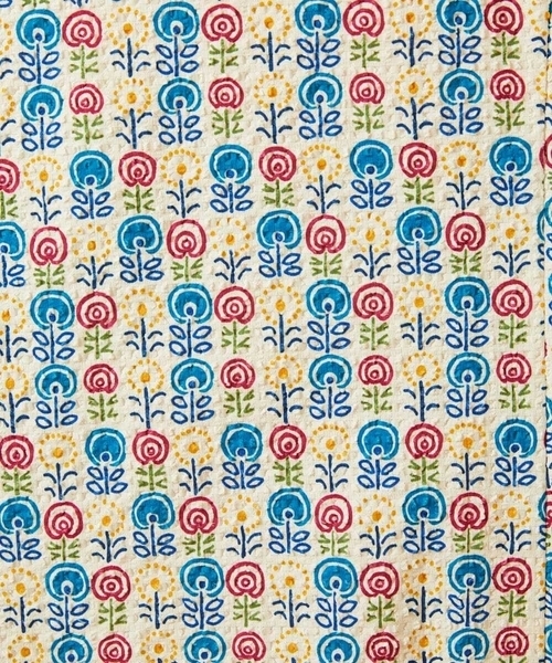 Jocomomola（ホコモモラ）の「Arte en aerosol フラワープリントシャツワンピース（ワンピース・レディース・アイボリー/グレー・40）」の20枚目の写真