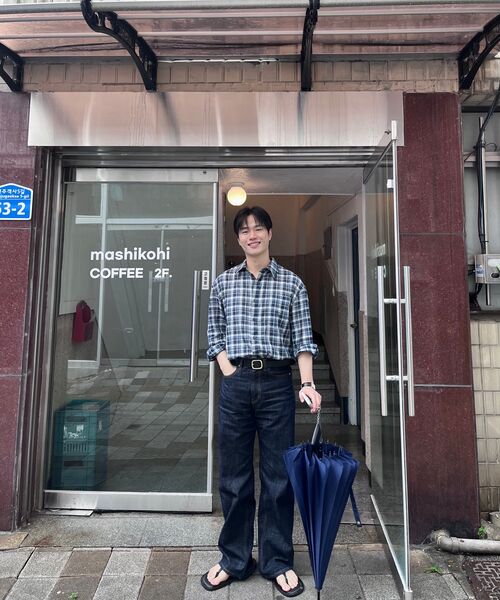 DNSR（ディーエヌエスアール）の「ライトサマー チェックシャツ ブルー（シャツ/ブラウス・メンズ・その他・MEDIUM/LARGE/X-LARGE/SMALL）」の17枚目の写真