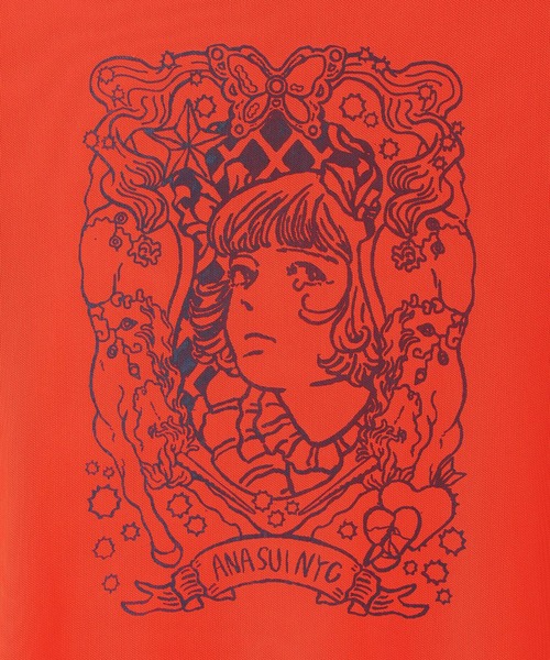 anna sui nyc(アナ スイ エヌ ワイ シー)の「HC ユニコーンシアートップス(Tシャツ/カットソー・レディース・レッド/ラベンダー/ブラック・FREE)」の19枚目の写真