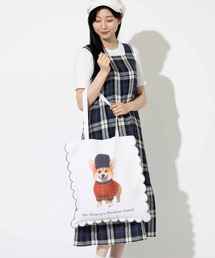 Jubilee（ジュビリー）の「スカラップトートバッグ 犬 猫 ショッパー サブバック（トートバッグ）」
