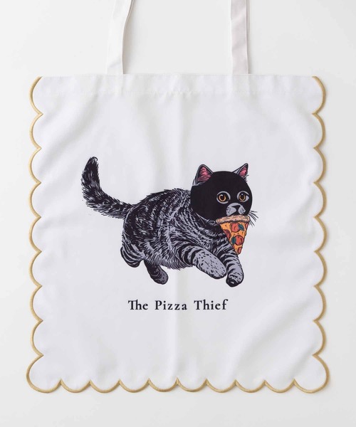 Jubilee（ジュビリー）の「スカラップトートバッグ 犬 猫 ショッパー サブバック 大きめ（トートバッグ・レディース・その他7/その他10/その他6/その他4/その他8/その他5/その他3/その他1/その他9/その他2・FREE）」の15枚目の写真