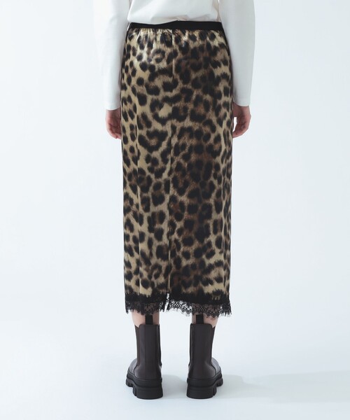 Ray BEAMS(レイビームス)の「ベロア プリント レース ヘム スカート〈26AW 洗える ウエストゴム チェック柄〉(スカート・レディース・ダークブラウン/ブルー系その他3・1/0)」の15枚目の写真