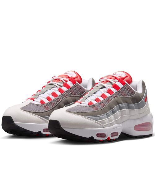NIKE（ナイキ）の「ナイキ エア マックス 95 ビッグ バブル ウィメンズシューズ / Nike Air Max 95 Big Bubble Women's Shoes HJ5996-101 White（スニーカー・レディース・ホワイト・25/24.5/24/23.5/23/22/26/25.5）」の10枚目の写真