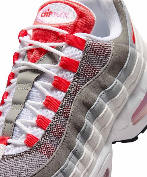 NIKE（ナイキ）の「ナイキ エア マックス 95 ビッグ バブル ウィメンズシューズ / Nike Air Max 95 Big Bubble Women's Shoes HJ5996-101 White（スニーカー・レディース・ホワイト・25/24.5/24/23.5/23/22/26/25.5）」の12枚目の写真