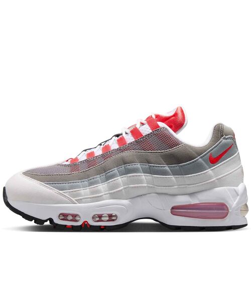 NIKE（ナイキ）の「ナイキ エア マックス 95 ビッグ バブル ウィメンズシューズ / Nike Air Max 95 Big Bubble Women's Shoes HJ5996-101 White（スニーカー・レディース・ホワイト・25/24.5/24/23.5/23/22/26/25.5）」の6枚目の写真