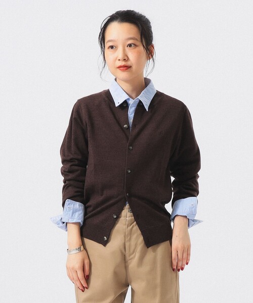 BEAMS BOY(ビームスボーイ)の「12ゲージ BB エンブロイダリー カーディガン 26FW(カーディガン/ボレロ・レディース・ブラウン/レッド/ブルー/ホワイト系その他7・1/2)」の2枚目の写真