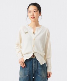 BEAMS BOY | 12ゲージ BB エンブロイダリー カーディガン 26FW(カーディガン/ボレロ)