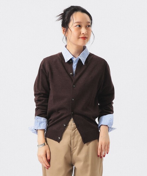 BEAMS BOY(ビームスボーイ)の「12ゲージ BB エンブロイダリー カーディガン 26FW(カーディガン/ボレロ・レディース・ブラウン/レッド/ブルー/ホワイト系その他7・1/2)」の8枚目の写真