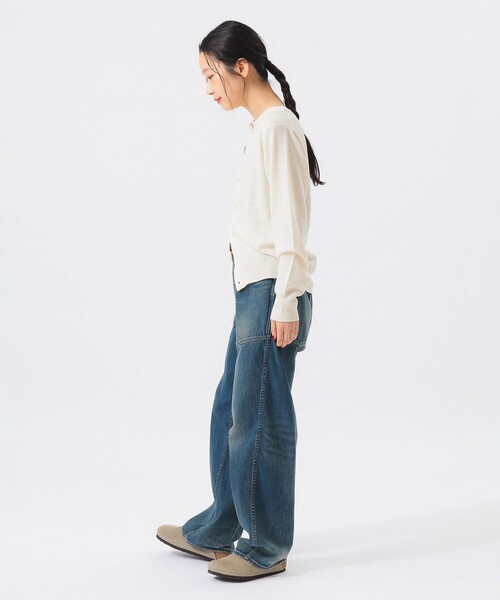 BEAMS BOY(ビームスボーイ)の「12ゲージ BB エンブロイダリー カーディガン 26FW(カーディガン/ボレロ・レディース・ブラウン/レッド/ブルー/ホワイト系その他7・1/2)」の18枚目の写真