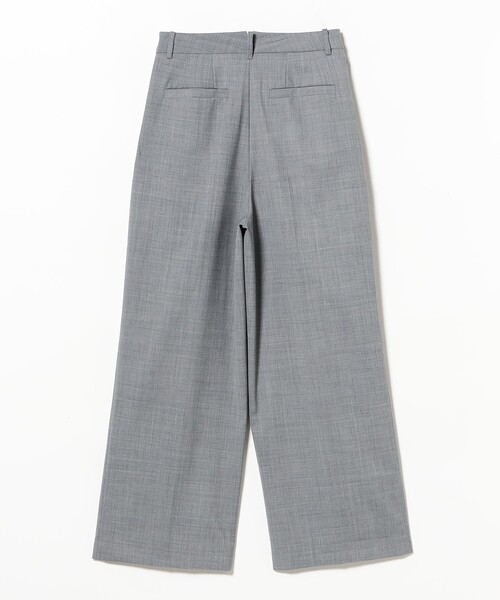 Ray BEAMS(レイビームス)の「2タック ワイド ストレート パンツ(その他パンツ・レディース・シルバー/ブラック・0/1)」の7枚目の写真
