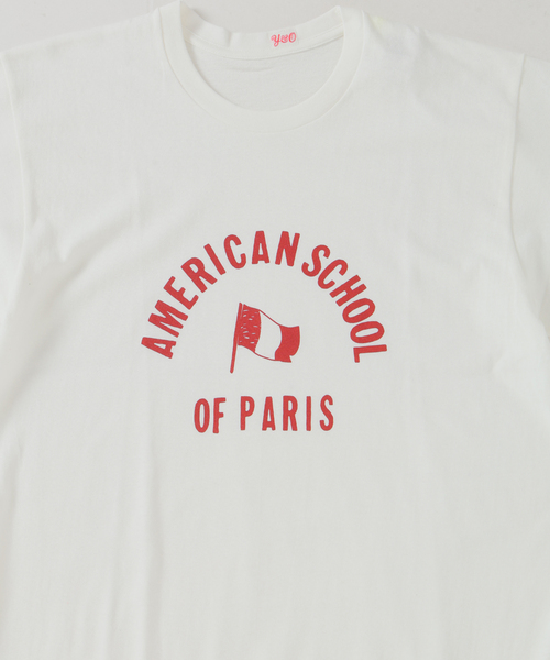 YOUNG&OLSEN The DRYGOODS STORE(ヤングアンドオルセン)の「Y&O(ヤング アンド オルセン) 別注 AMERICAN FRENCH PRINTED Tシャツ(Tシャツ/カットソー・メンズ・ブルー系その他/ホワイト/SHERBET・5/4)」の16枚目の写真