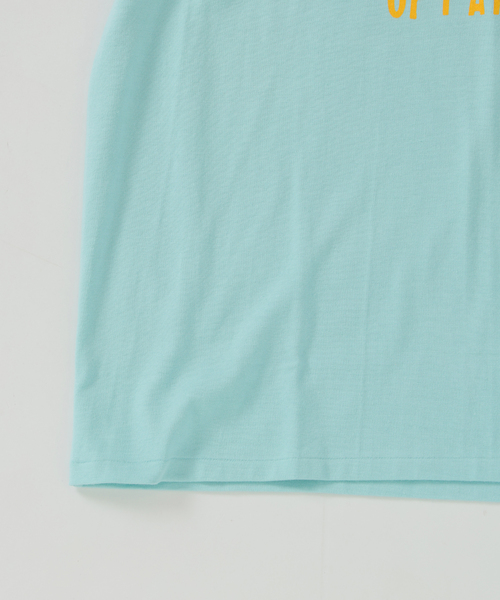 YOUNG&OLSEN The DRYGOODS STORE(ヤングアンドオルセン)の「Y&O(ヤング アンド オルセン) 別注 AMERICAN FRENCH PRINTED Tシャツ(Tシャツ/カットソー・メンズ・ブルー系その他/ホワイト/SHERBET・5/4)」の18枚目の写真