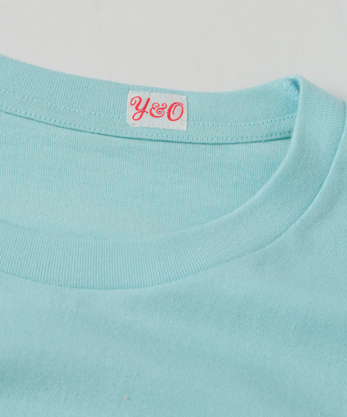 YOUNG&OLSEN The DRYGOODS STORE(ヤングアンドオルセン)の「Y&O(ヤング アンド オルセン) 別注 AMERICAN FRENCH PRINTED Tシャツ(Tシャツ/カットソー・メンズ・ブルー系その他/ホワイト/SHERBET・5/4)」の21枚目の写真