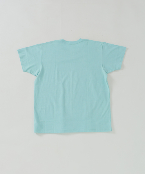 YOUNG&OLSEN The DRYGOODS STORE(ヤングアンドオルセン)の「Y&O(ヤング アンド オルセン) 別注 AMERICAN FRENCH PRINTED Tシャツ(Tシャツ/カットソー・メンズ・ブルー系その他/ホワイト/SHERBET・5/4)」の22枚目の写真